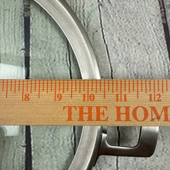 Calphalon Premier 10" Clear Space‎ Saving Replacement Lid Only Two Handles - Picture 5 of 7